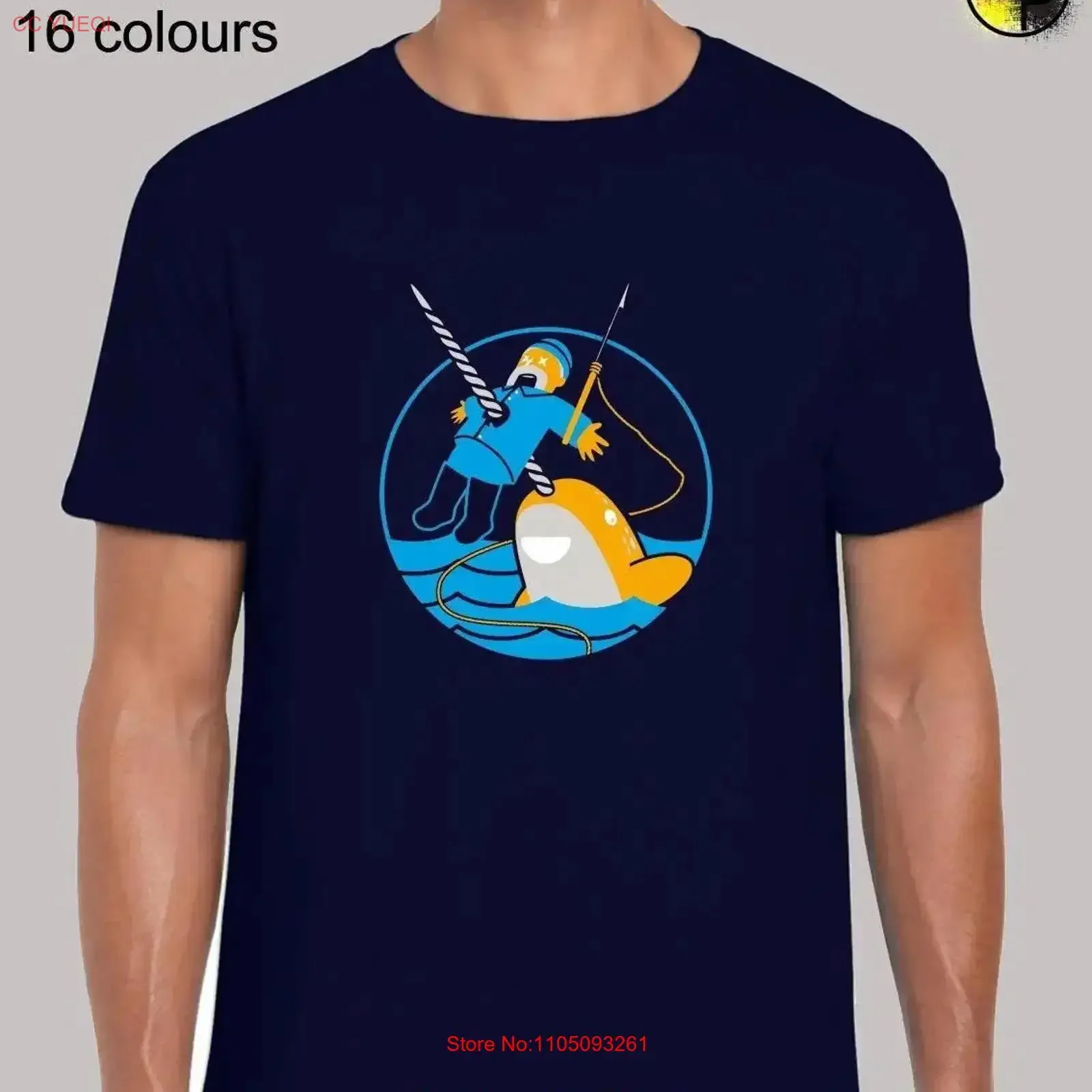 تي شيرت رجالي من Narwhal Murder للجنسين مضحك نكتة حوت بحري حياة البحر محبي الحيوانات كوميدي تصميم عصري جديد رائع عتيق