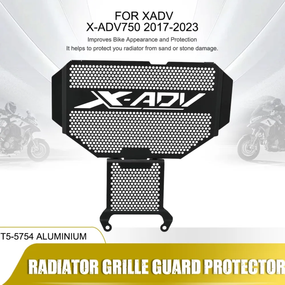 

Radiator Guard For HONDA XADV X-ADV 750 XADV750 X-ADV750 2017-2023 Motorcycle Accessories Radiator Grille Guard Cover Protector