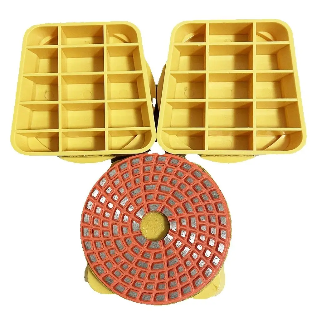 

Frankfurt Abrasive Wet Pad Diamond Metal Polishing Pad For Grinding Stone Marble Granite Quartz Concrete Floor Abrasive Disc