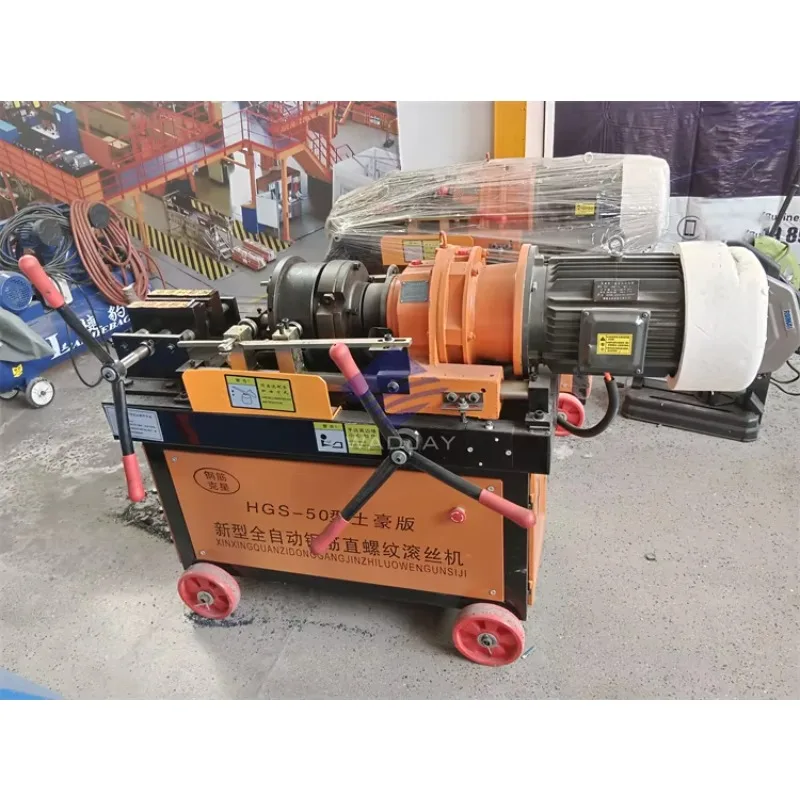 

Nick 2026 Portable Steel Bar Thread Machine 40mm Rebar Threading Rolling Machine