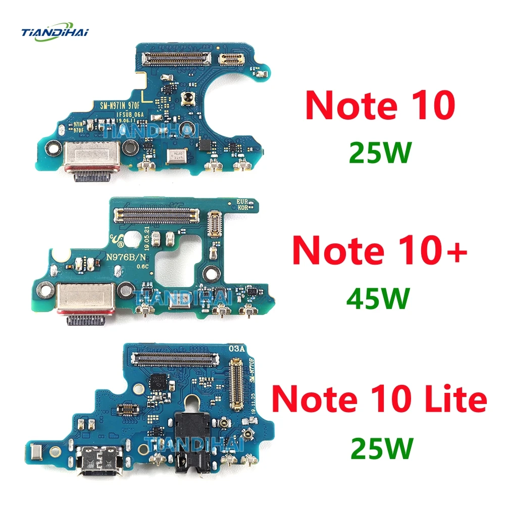 For Samsung Galaxy Note 10 Plus Lite USB Charging Port Board Flex