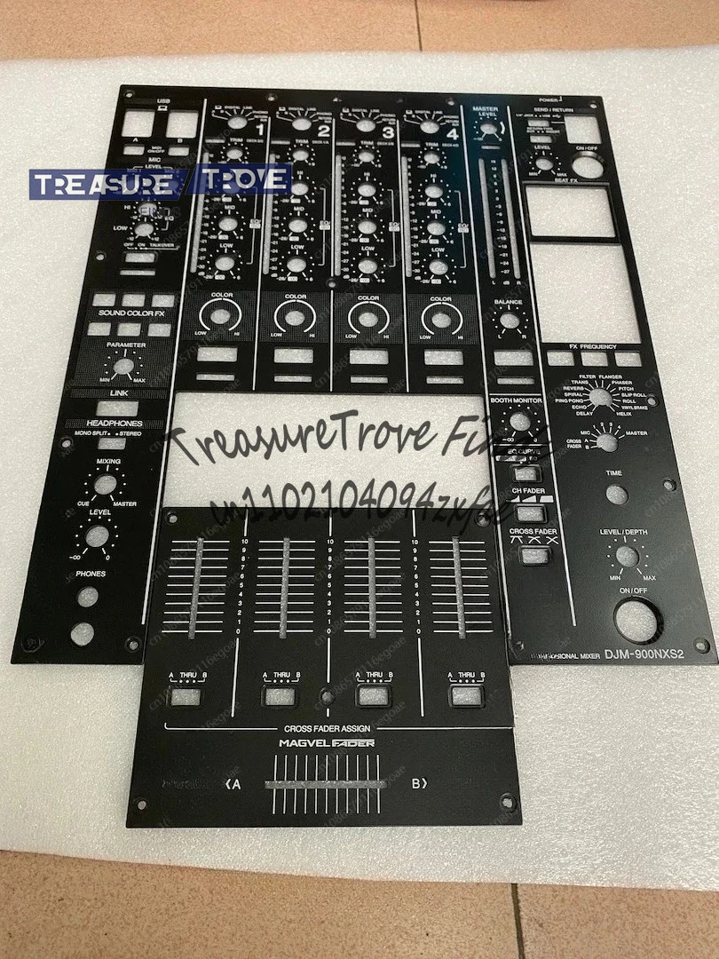 

M-900NXS2 Mixer Full Shell Case Kit - Metal Panel + Screws Set for DJM-900 NXS2- Professional DJ Equipment Parts
