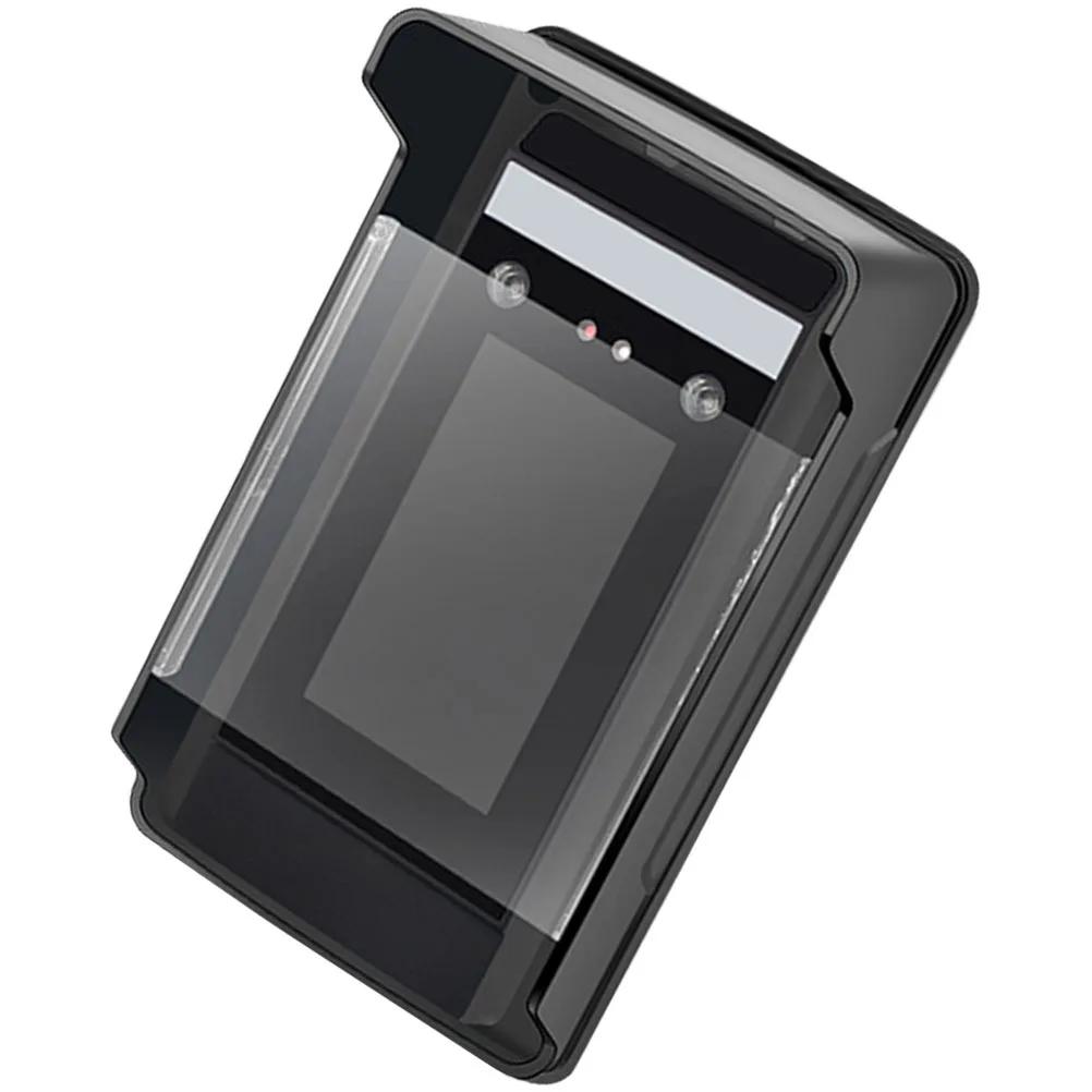 Capa de campainha de plástico à prova de chuva, protetor à prova d'água para controle de acesso ao ar livre, escritório doméstico, máquina de impressão digital