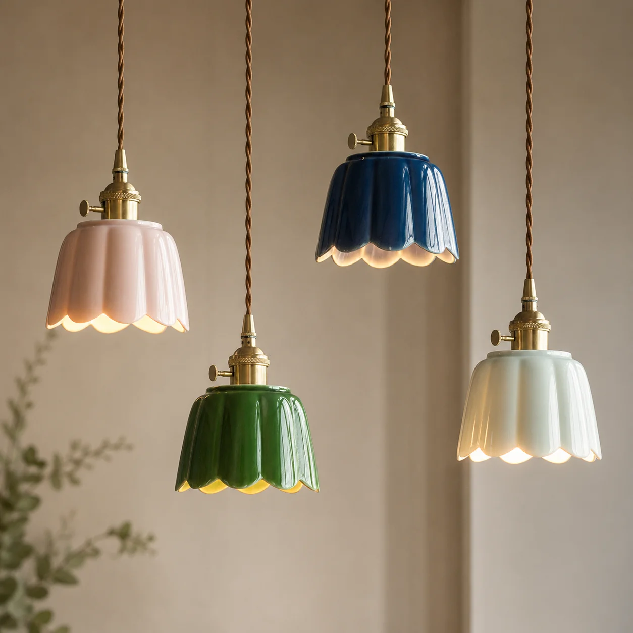 ceramic-pendant-light-flower-shade-hanging-lamp-with-brass-socket-51-small-pendant-light-for-kitchen-bedroom-dining-room