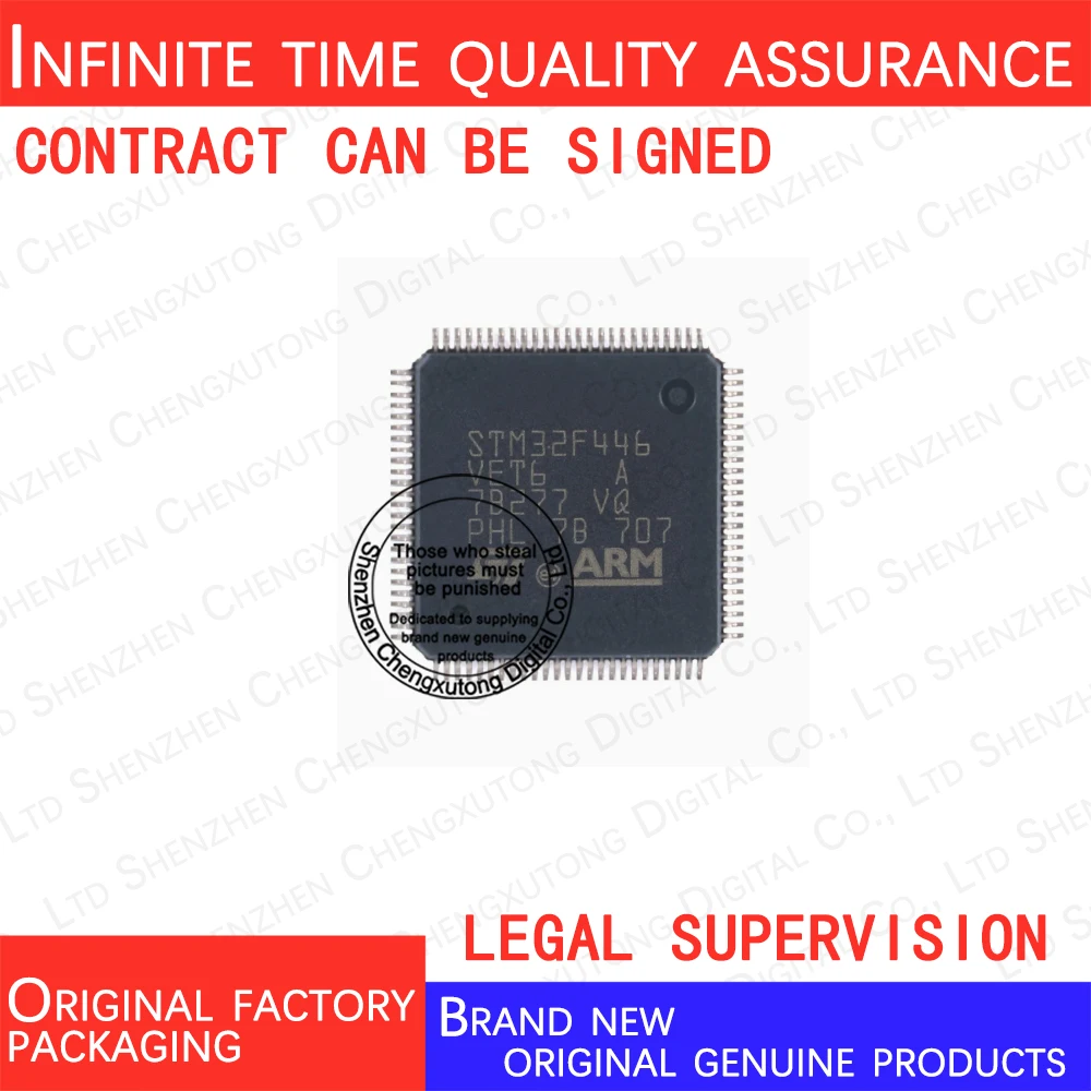 STM32F446VET6 LQFP   100% genuine stock in brand new original packaging