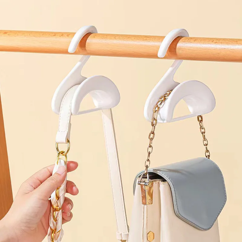 

Hanger for Bags Multi-purpose Handbag Rack Holder Arch PP Wardrobe Rack Hanger Durable Bags Caps Hook Hanger Minimalist Reusable