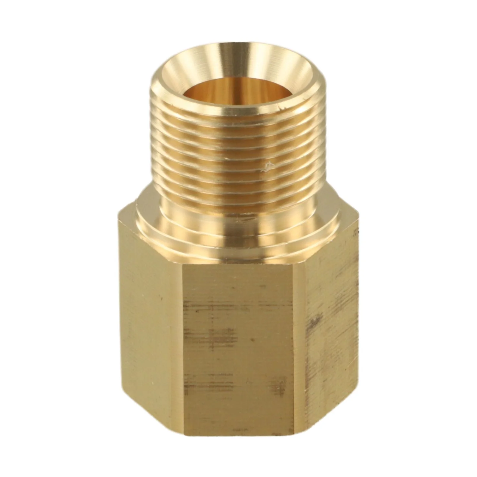 High Pressure Washer Adapter Quick Connect Brass for Karcher Compatible Machines Easy Installation and Handling