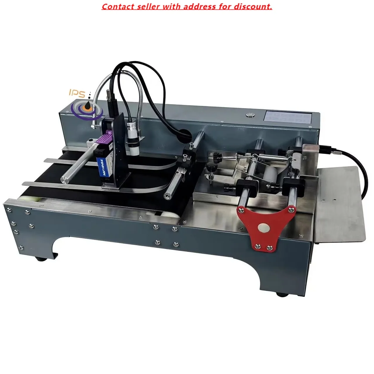 

Portable Mini Tij Inkjet Printer 25.4mm Automatic Desktop Paging Machine For Plastic And Carton Bagging