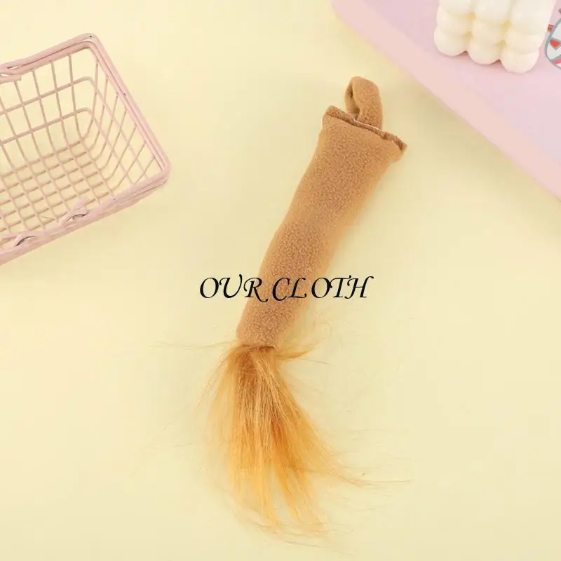 라이온스 의상 세트 동물 귀와 꼬리 세트 라이온스 팬시 드레스 액세서리 플러시 귀 머리 대역 할로윈 코스프레 소품 Y1AC