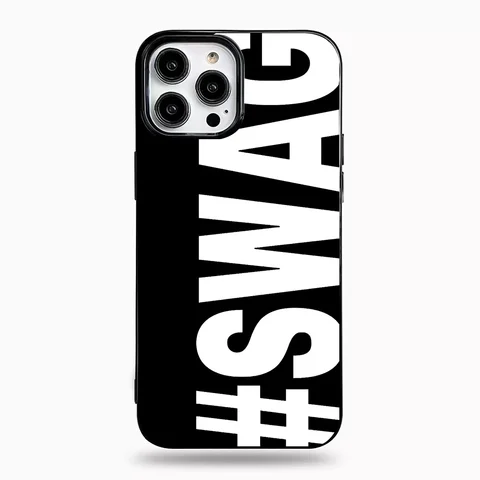 Чехол для телефона с буквами SWAG для iPhone 17 16 15 14 13 12 11 Air Pro Max X XS XR XSMax 7 8 Plus, PC-чехол, Funda, Capa, Coque