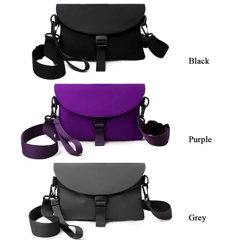 Men Nylon Chest Pack Cellphone Pouch Outdoor Sports Cross-body Bag Casual Running Cycling Sling Bag image 6