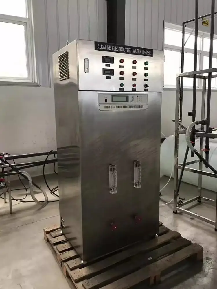 Big capacity industrial water ionizer 1000L/hour water electrolysis equipment EHM-1000