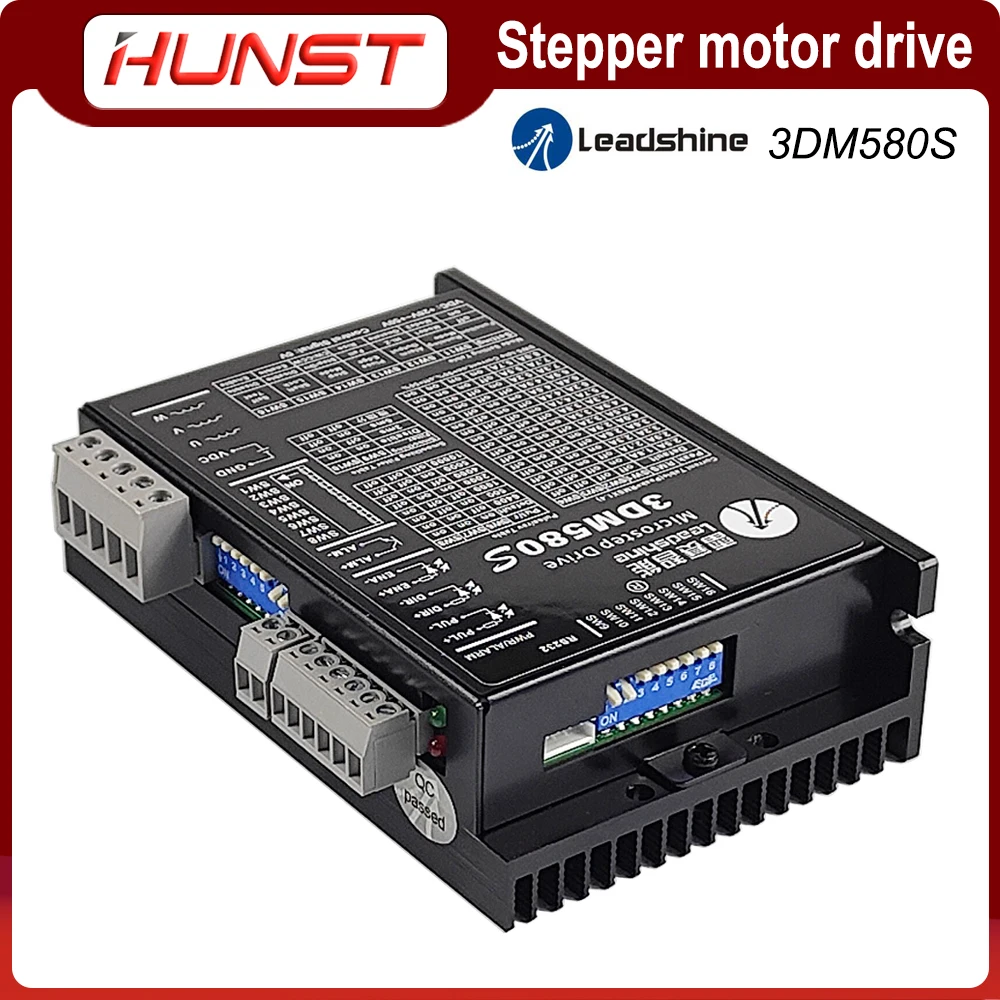 Imagem -03 - Leadshine Stepper Driver para Máquina de Gravura Cnc Phase Stepping Motor 3dm580s Nema 23 34 57 86