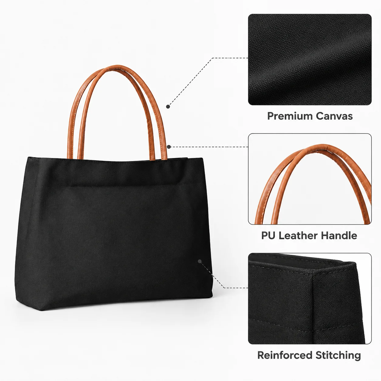 Минималистичная холщовая сумка – обзор и цена Leather Workshop