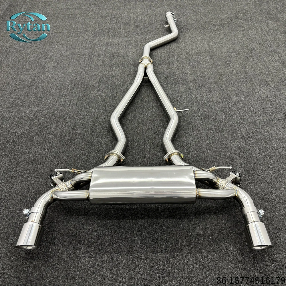

Выхлопная система Valvetronic Catback из нержавеющей стали 304 с клапанами для Toyota Supra A90 B58 Mk5 3.0T 2024 года