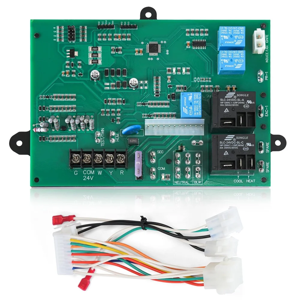 

SEWS-Furnace Control Board Module W/Software Replacement For Carrier HK42FZ013 HK42FZ004 HK42FZ007 HK42FZ008 HK42FZ009
