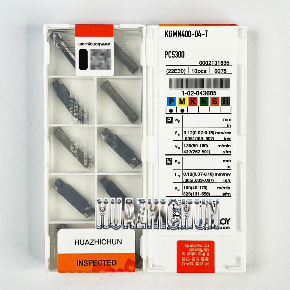 

HUAZHICHUN KGMN 400-04-T PC5300 Carbide Insert