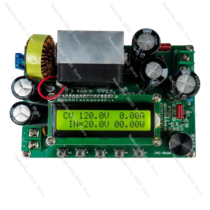 Dpx800s lcd display cnc boost constant voltage constant current regulated power supply with communication/solar mppt charging