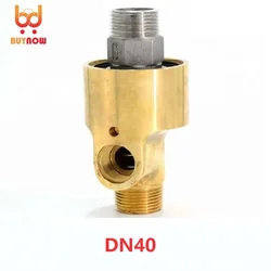 DN40 Two Way Rotating Joint Two Direction Rotary Joint Water Air Oil Union Swivel Coupling Rotation Fitting