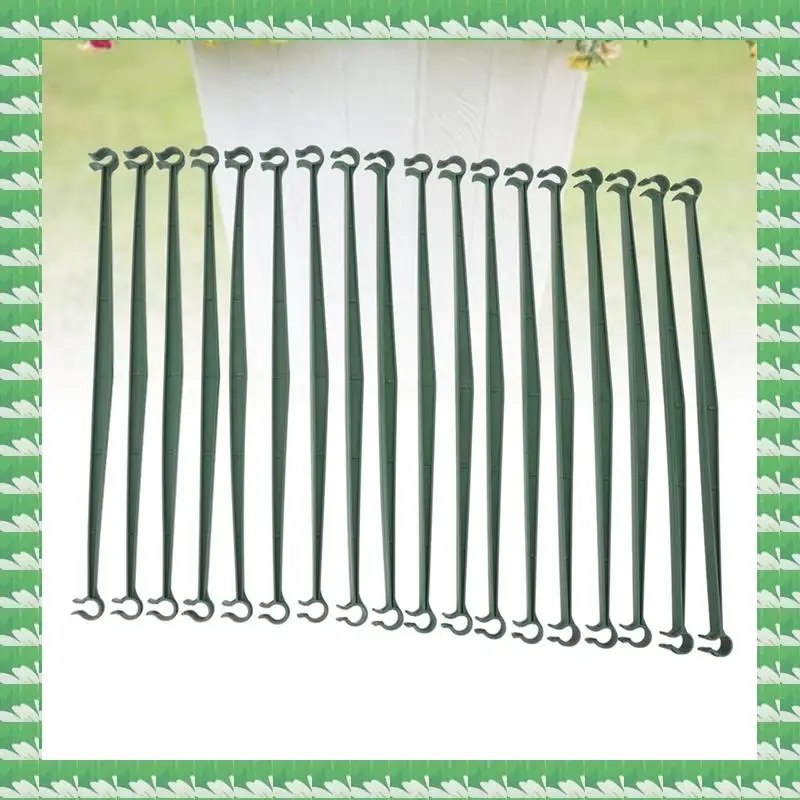 

ONCE 36PCS Stake Arms For Tomato Cage 11.8 Inch Plastic Expandable Plant Supports Trellis Connectors For Climbing Plants