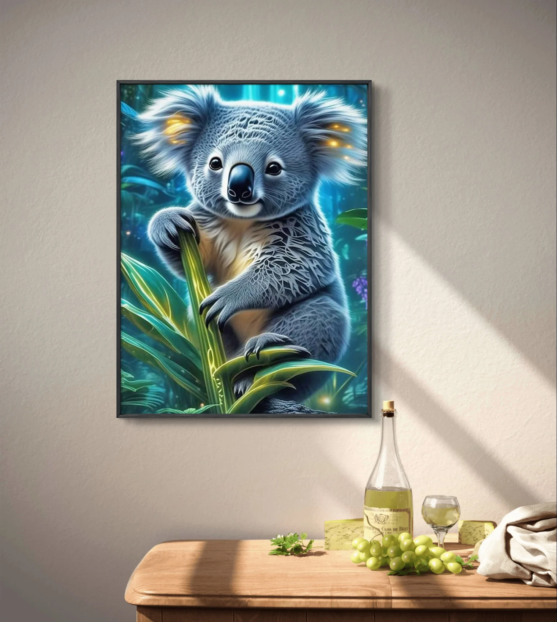 Cute Koala DIY AB Diamond Painting Kit Australia Animal Hand Diamond Embroidery Cross Stitch Kid Easy Hand Home Wall Decor Gift