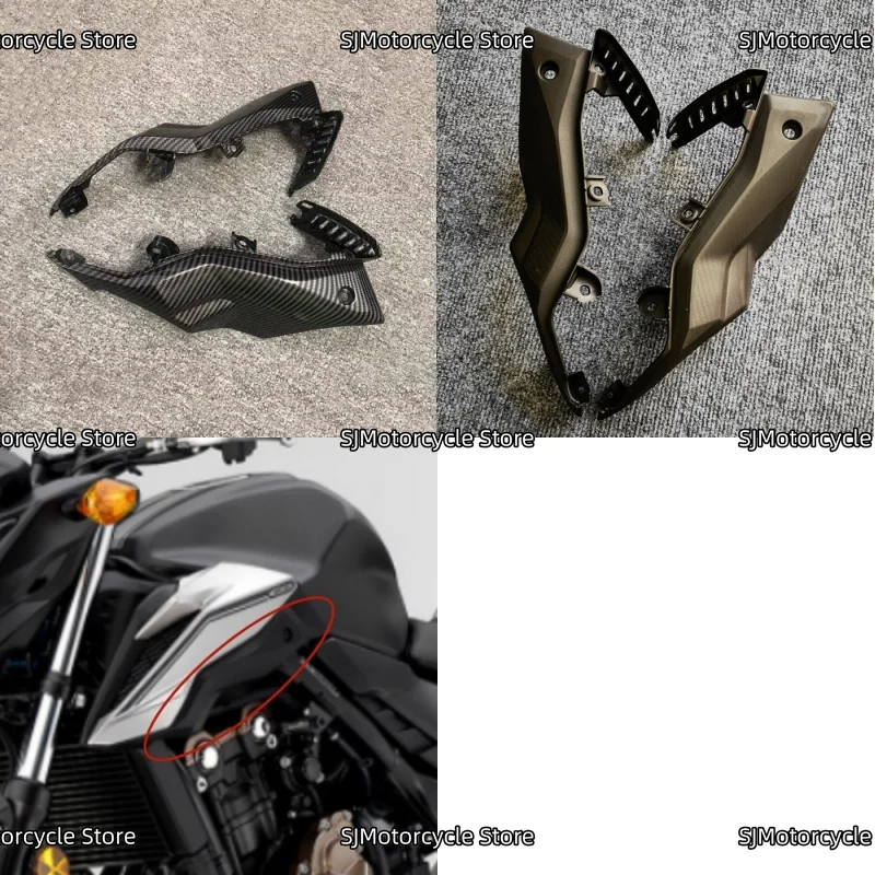

Motorcycle Accessories Trim Frame Cover Front Side Tank Air Vent Upper Fairing Fit for Honda CB500F CB 500F 2016 2017 2018