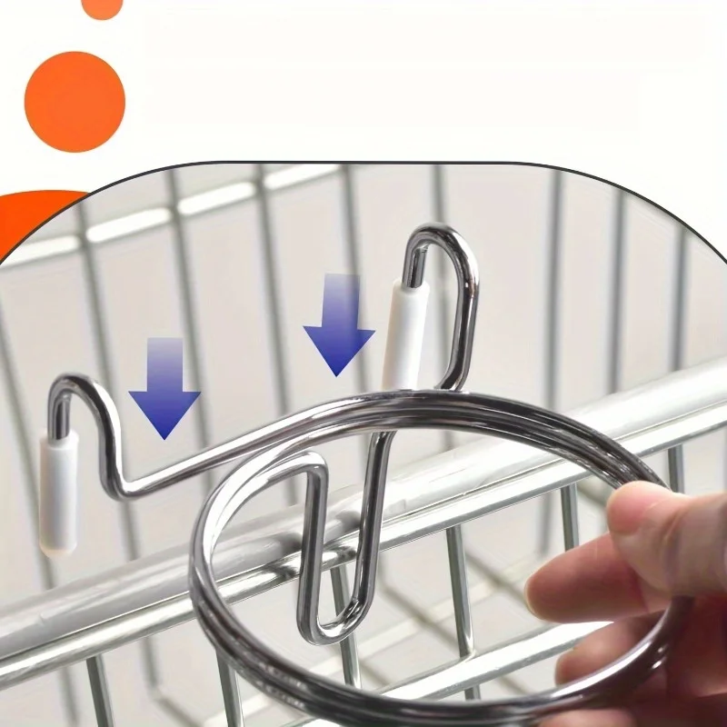 2 Stück Einkaufswagen-Getränkehalter |   Tragbar |   Getränkehalter zum Aufhängen von Kaffeetassen