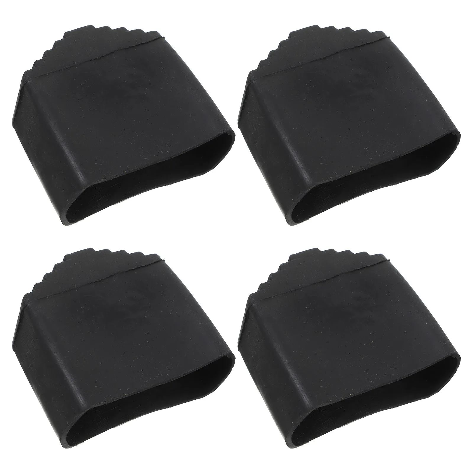

4pcs Ladder Foot Pads Protectors Anti Skid Cushions Stabilizer Leg Covers Rubber Multi Function Feet Accessories Insulated