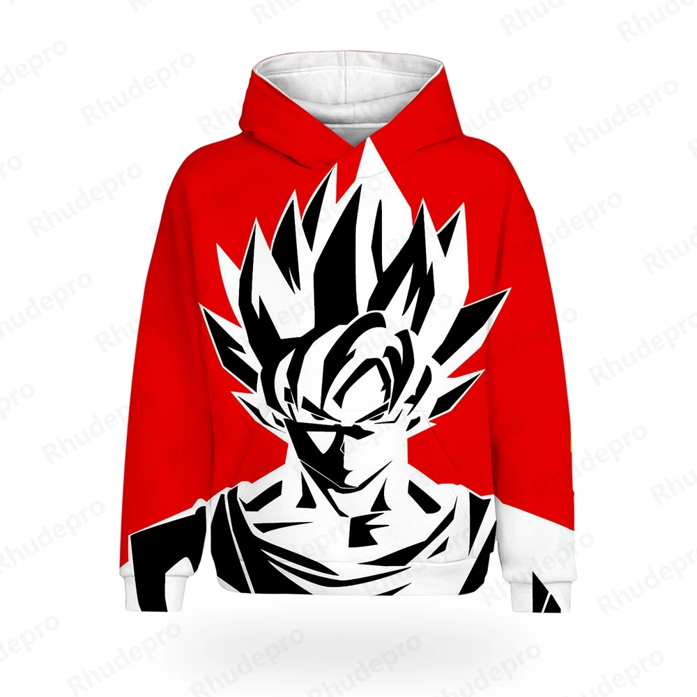 

Dragon Ball Hoodie Men 2024 Men's Vegeta Goku Oversized Shirts Hip Hop Clothing Harajuku Style Trend Tops Fashion