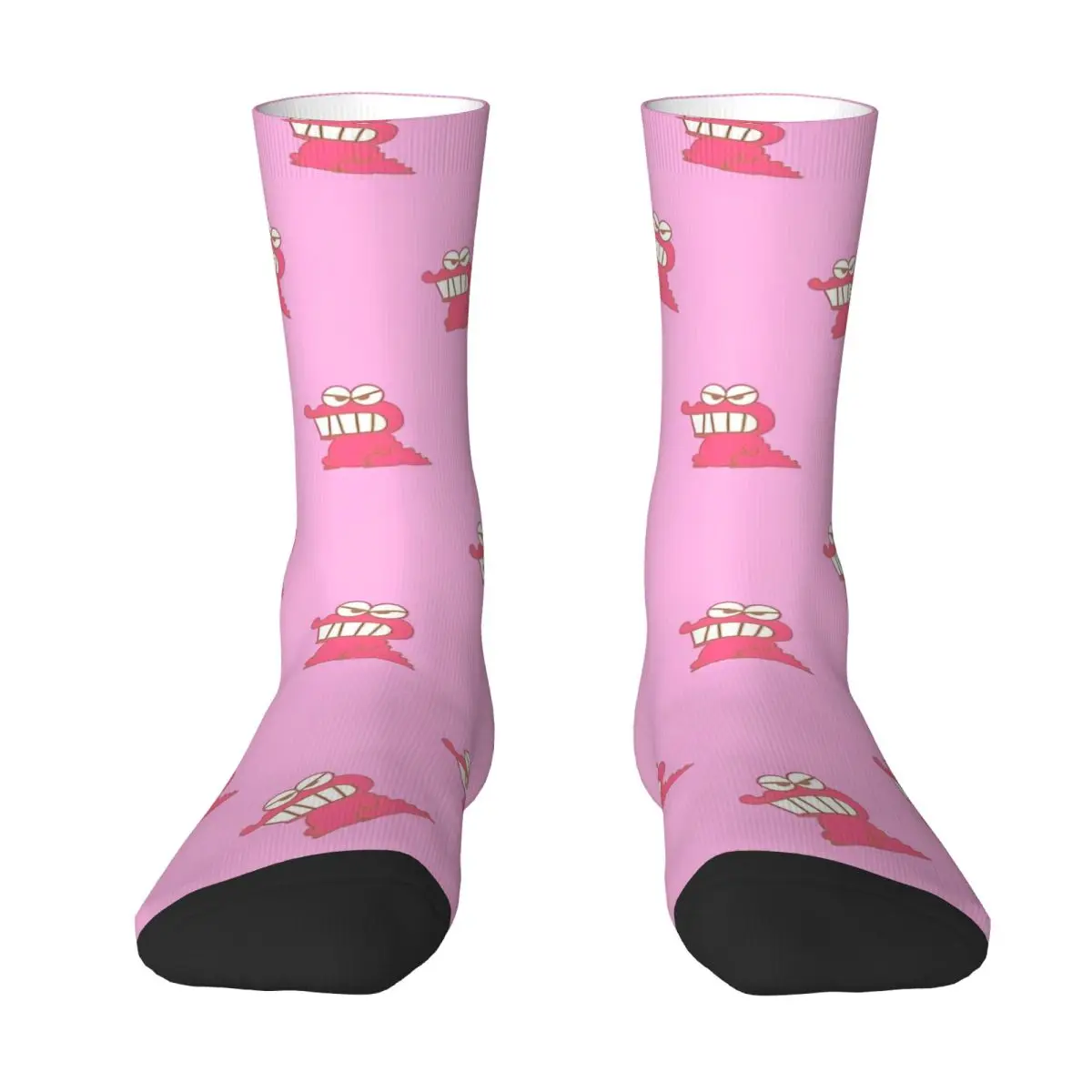 Calcetines Crayon Shin-chan, medias divertidas de otoño, calcetines antideslizantes para mujeres y hombres, calcetines personalizados de alta calidad para exteriores