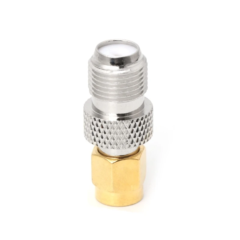 Escam F Type Female Jack Naar Sma Vrouwelijke Socket Rechte Rf Coax Adapter F Naar Sma Plug