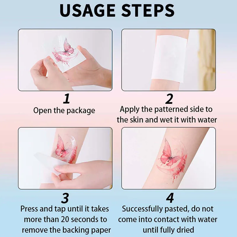 12 قطعة من ملصق الوشم المؤقت للتوهج في الظلام، يدوم طويلاً ومقاوم للماء، وشم مزيف للنساء، للصدر والبطن.