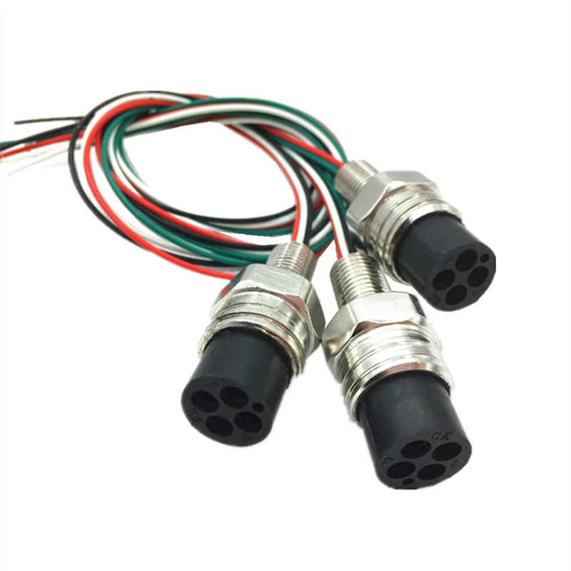Imagem -03 - Impermeável e Conector do Cabo Resistente à Pressão Água Conector Apertado Tomada Deep Sea Mcil4m 4-core