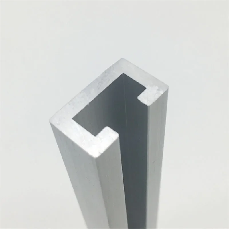 C-shaped groove guide rail aluminum profile rod bar Aluminum slide rail and aluminum groove DIY material