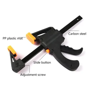 Carpentry Trigger Quick Grip F Grampos, a Handed Ratchet Wood Working Bar, Craft Carpentry, Wooden Collage 6 Main Sales Blamphers - №4