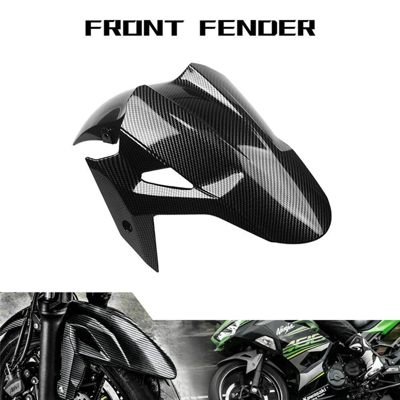 Motorcycle Mudguard Front Fender Fairing Accessories for Kawasaki Ninja 400 Z400 2017-2021