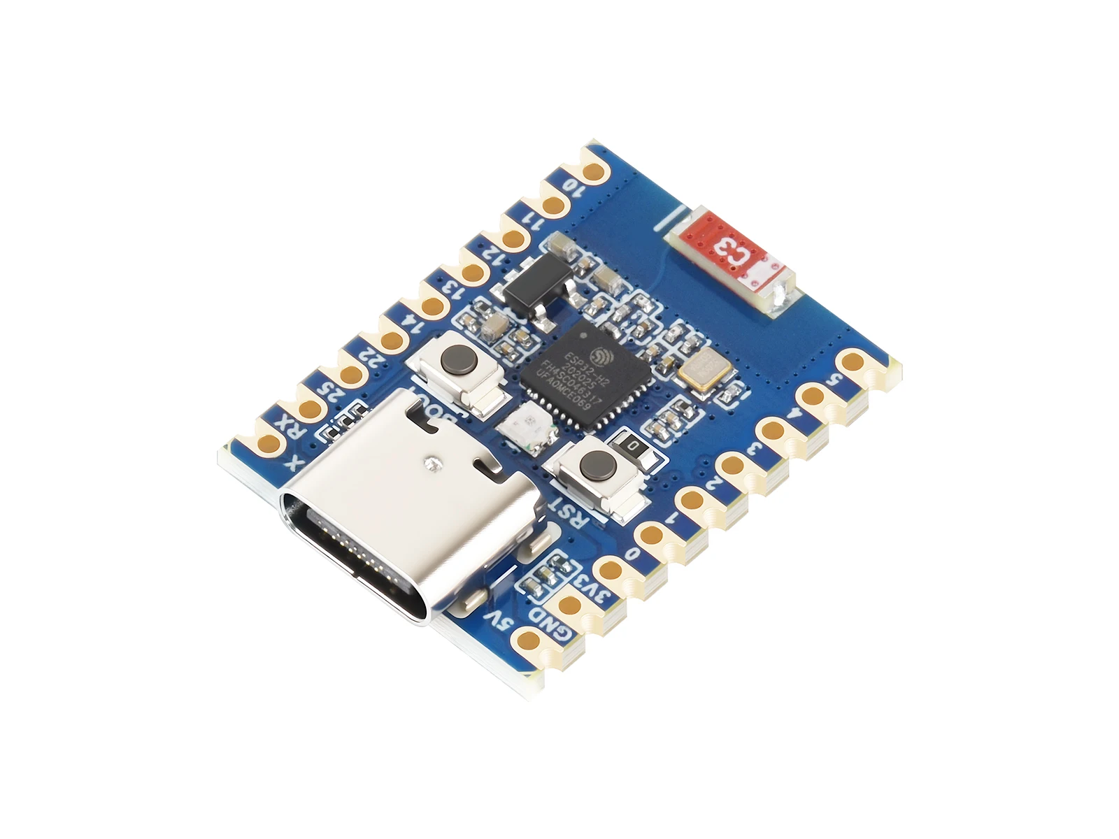 

Мини-плата разработки ESP32-H2, ESP32-H2FH4S с процессором 96 МГц, флэш-память 4 МБ, поддержка беспроводной связи BLE/Zigbee/Thread