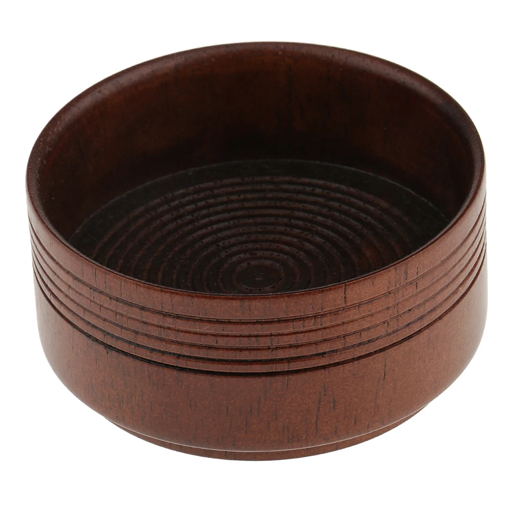 Shaving Mug Bowl High Quality Wood Shaving Soap Cup Shaving Accessory for Traditional Barber Shaving Brush