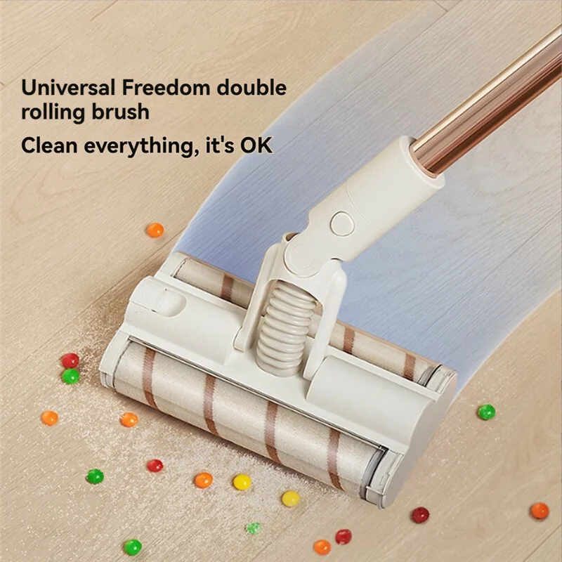 

B26C-2 Pcs Vacuum Cleaner Roller Brush For Dreame V12slim Cordless Vacuum Cleaner Double Roller Suction Accessories
