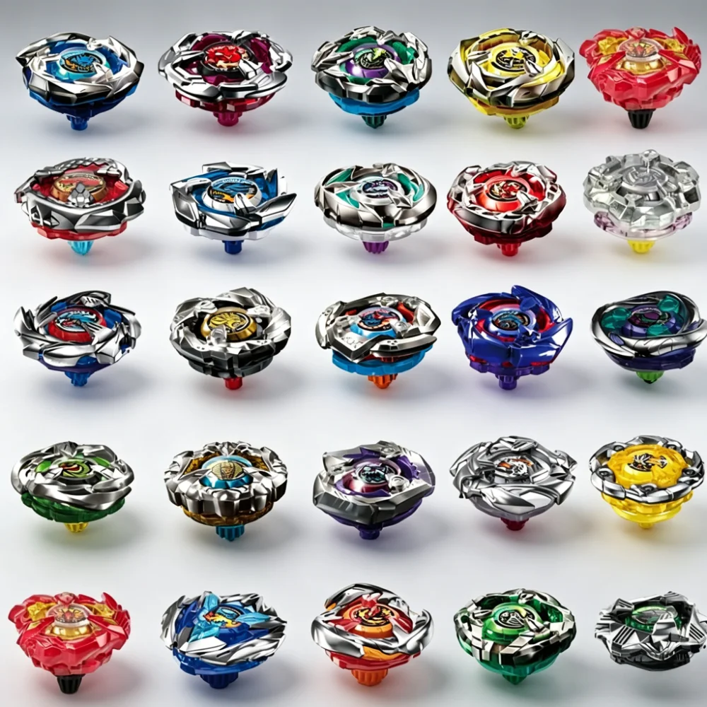 BX Takara Tomy Burst Gyro X Toy BX-23 Samurai Steel BX34 Metal Coat White Limited Edition Birthday Gift  Anime Toys