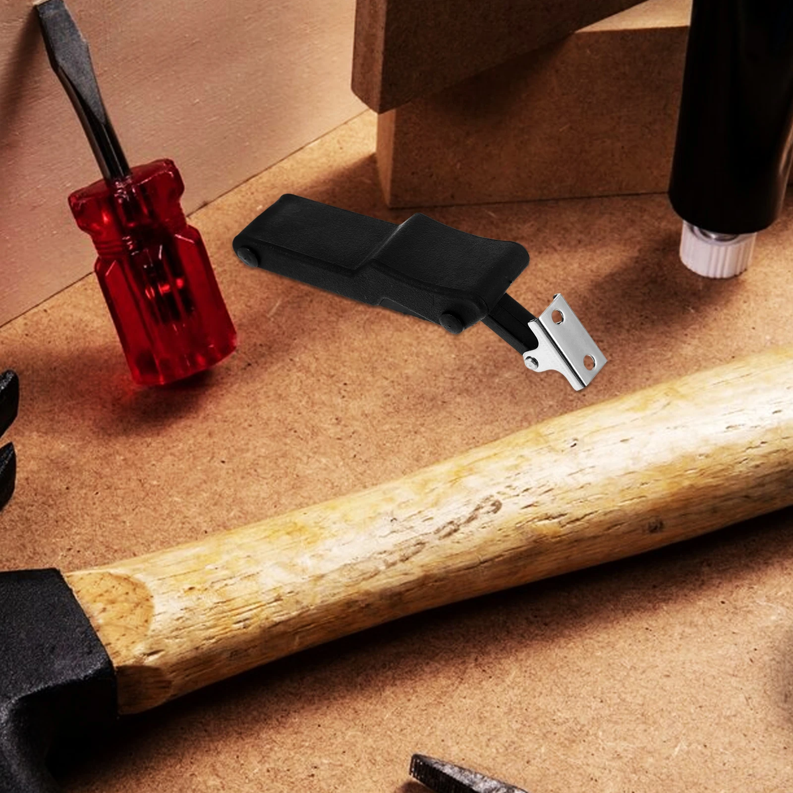 

Elastic Draw Latches Rubber Steel Spring Lock For Toolbox Cooler Cabinet Boat Hood Freezer Damping Buckle Latch