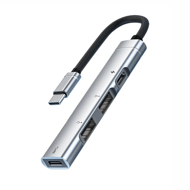 For Android Mobile Phone Computer Tablet Portable PD Charging Hub Type-C USB C Expansion Dock