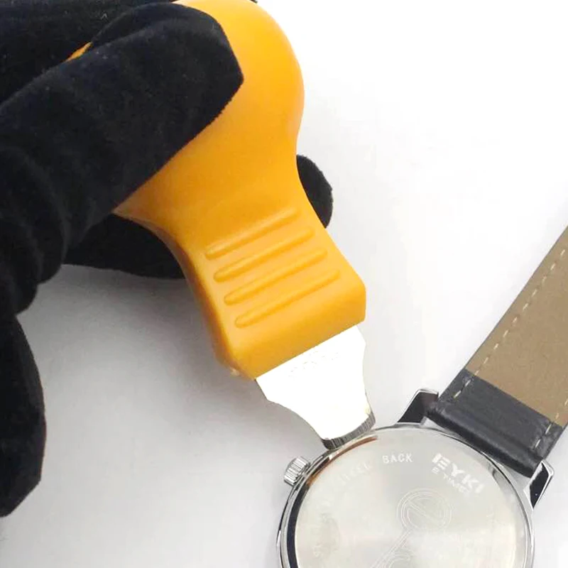 2 piezas de cuchillo de apertura de cubierta trasera de reloj y cambiador de batería de reloj para relojero cuchillo de reparación de teléfono móvil