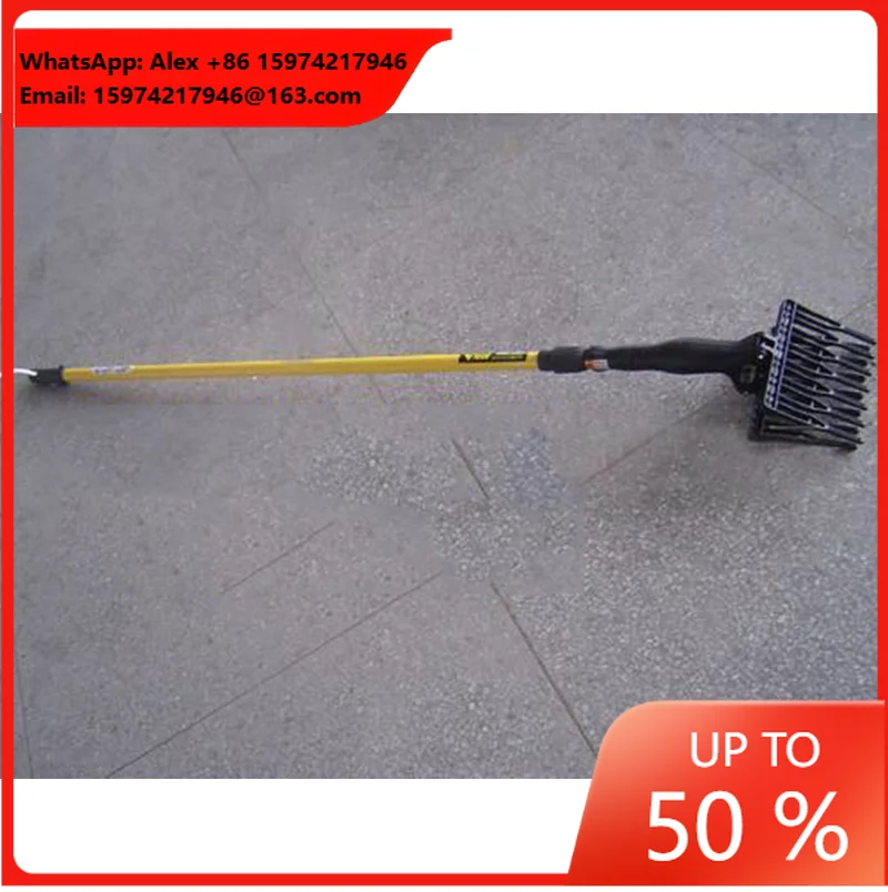 Popular Electric Olive Picking Machine Vibration Harvest Metal DC 12V Hand Held Mini Wheat And Rice Harvesting Machine Cut Rice