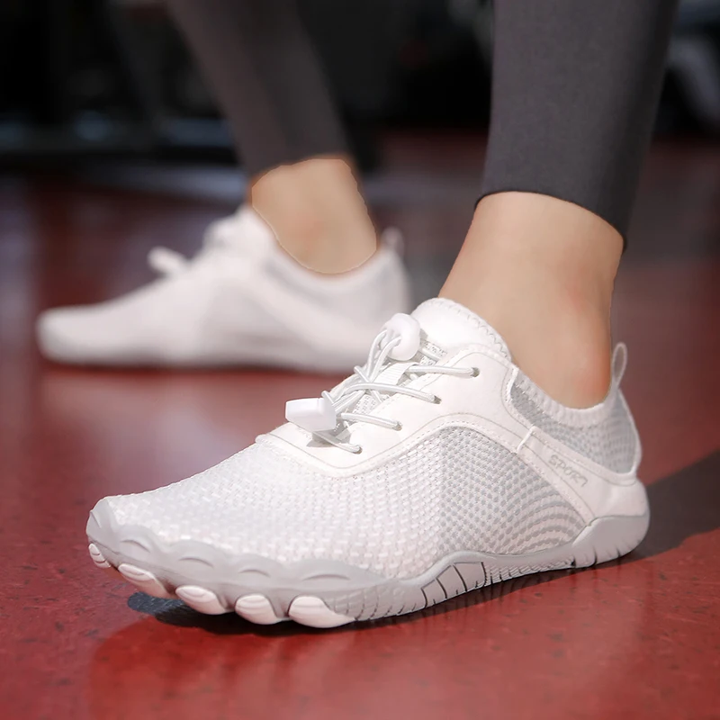 

Новые быстросохнущие пляжные туфли унисекс для босиком, нескользящая, износостойкая, дышащая обувь для воды, обувь для плавания, дайвинга, серфинга3