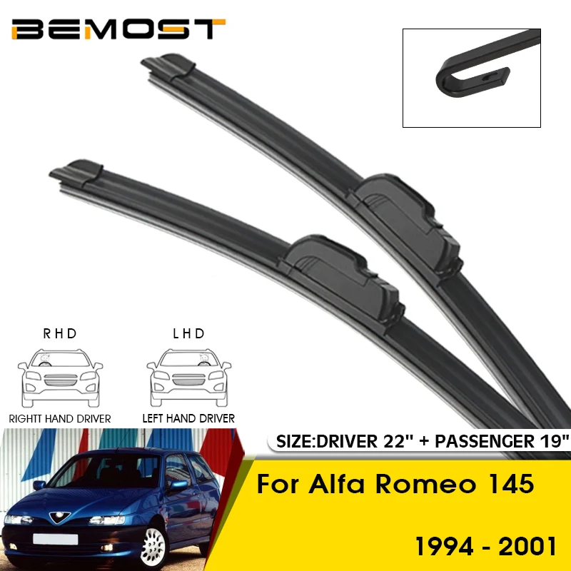 Car Wiper Blades For Alfa Romeo 145 1994-2001 Windshield Windscreen Front Window Blades 22