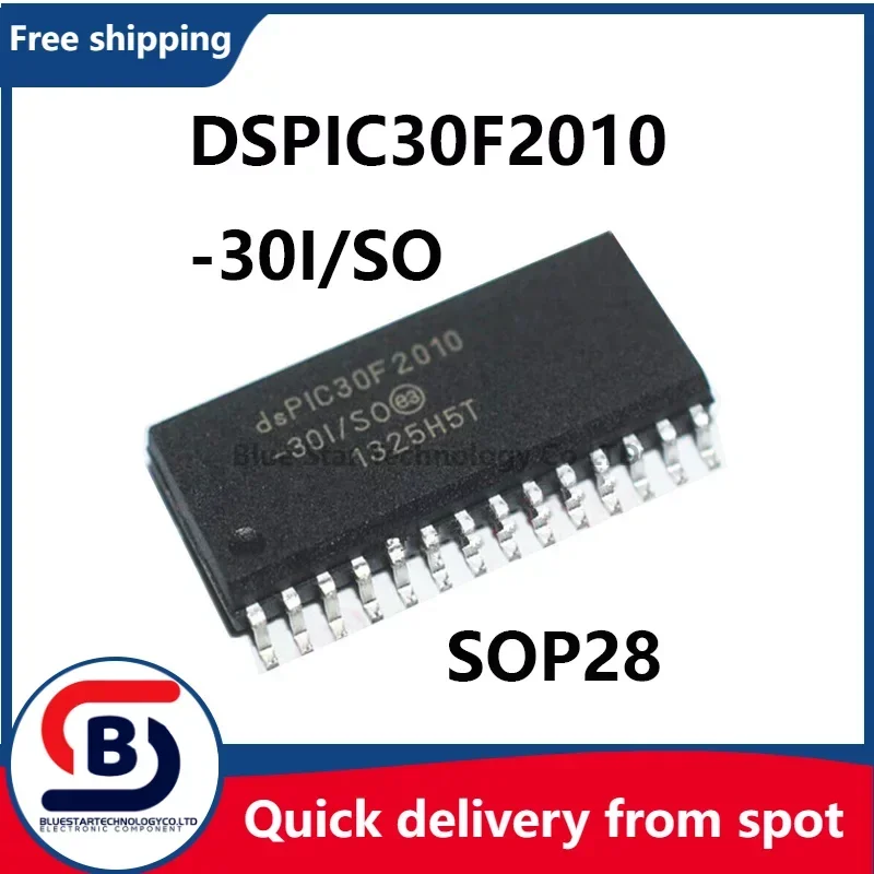 Free Shipping 2-10pcs/lots DSPIC30F2010-30I/SO DSPIC30F2010 30F2010 SOP28 Quick delivery from spot