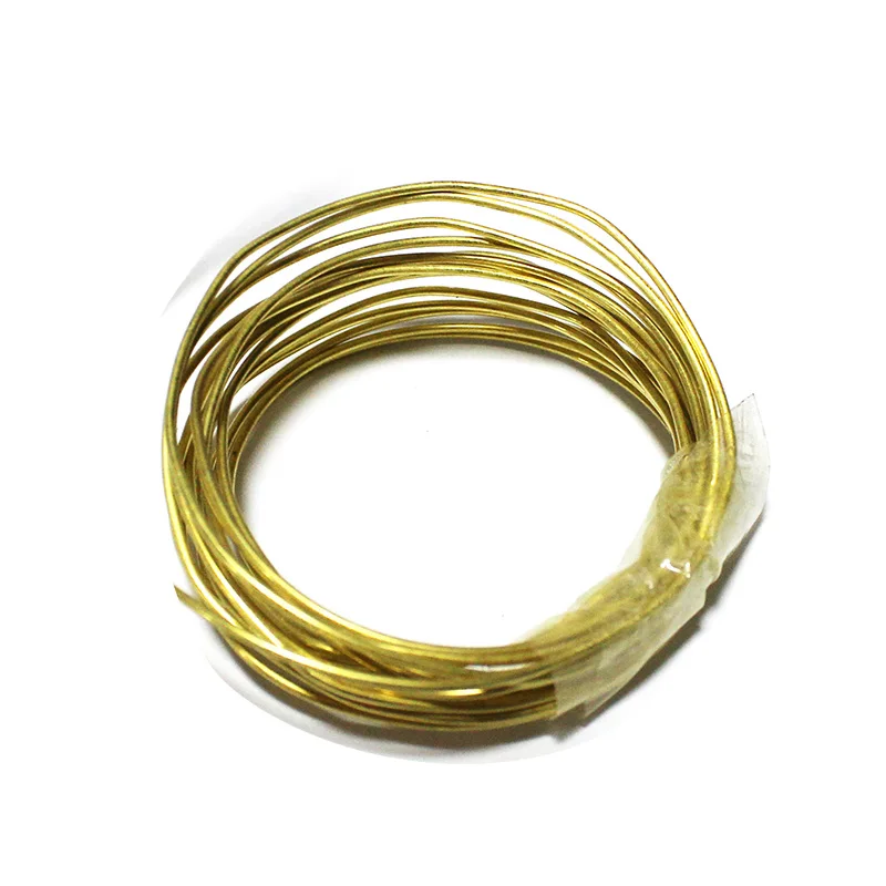 Soft Fully Annealed Brass Round Bare Wire 0.3mm To 6mm For Jewellery Craft