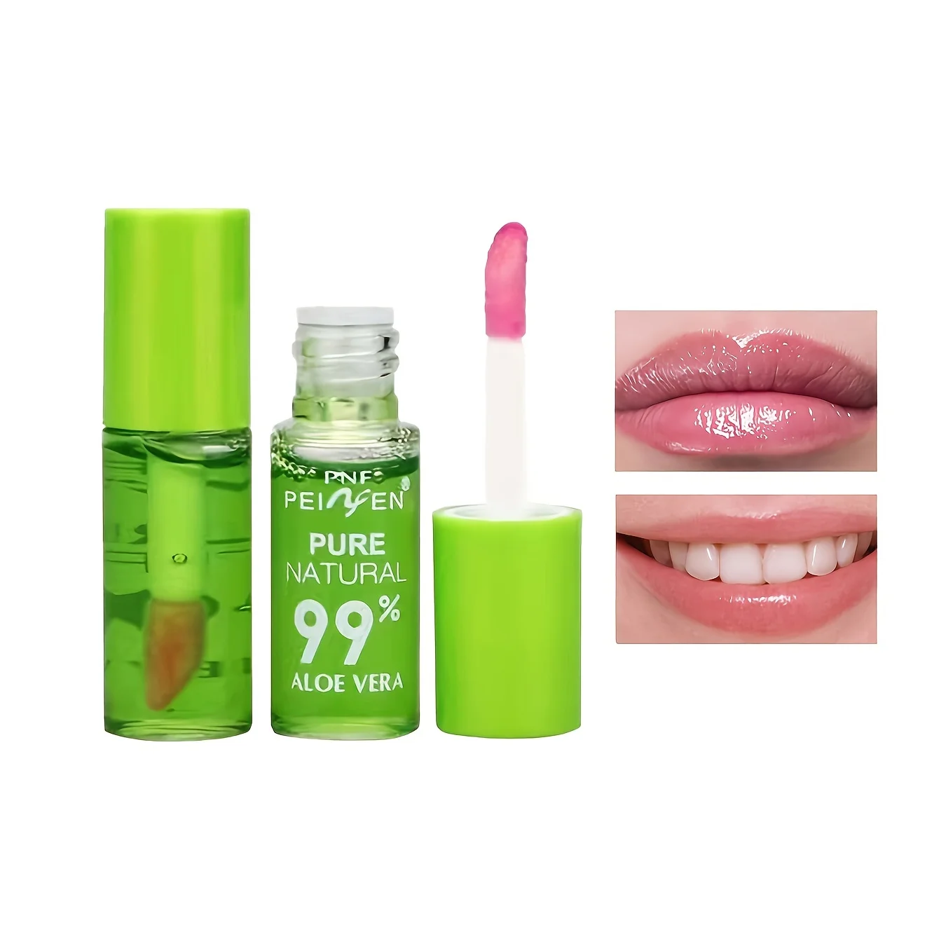 10 Aloe Vera Warm Change Lipstick Moisturizing Tinted Lip Oil set