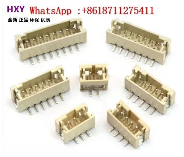PH2.0mm spacing 5P 5-pin vertical patch terminal wire socket tube installation/tape reel installation